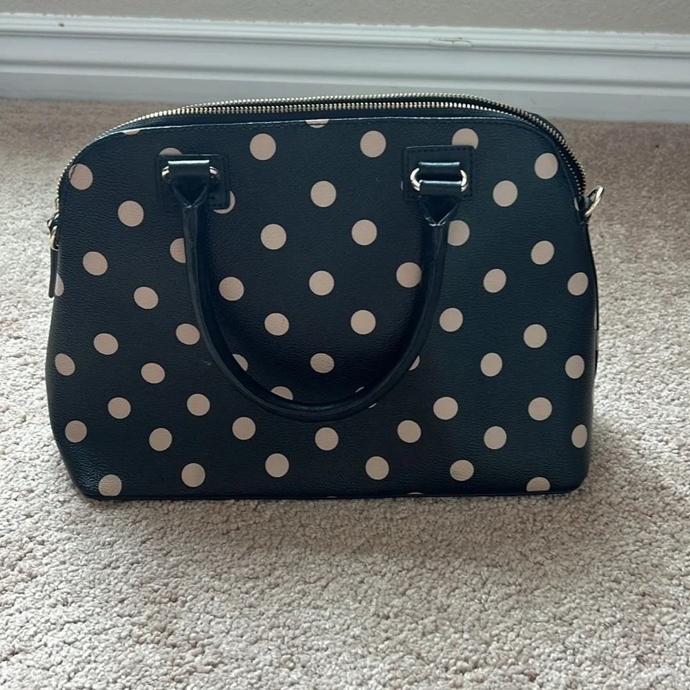 Kate Spade Polka Dot Leather Handbag